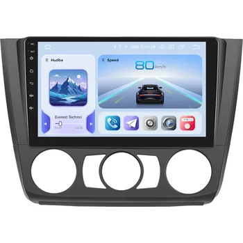 Autorádio Xtrons 2DIN autorádio IQP-XEV34 Android, BMW E81 / E82 / E87 / E88 s manuální klimatizací