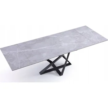 Jídelní stůl Rozkládací jídelní stůl s keramickou deskou 160(240)x90cm Portovenere Šedý