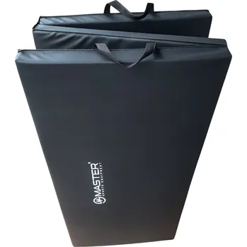 Žíněnka MASTER Žíněnka skládací třídílná 180 x 120 x 5 cm černá