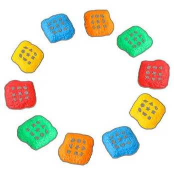 Dětské hřiště Balanční kameny STONE – barevná sada 10 ks pro rozvoj motoriky