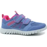LICO Randy 536288 lila/pink, dětské tenisky vel.30 (dívčí textilní tenisky na suchý zip LICO 536288)