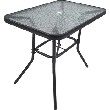 Konferenční stolek Záhrdní stůl 80x55cm, antracitová, 55 cm, 70 cm, 80 cm