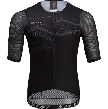 cyklistický dres Pánský dres Silvini Legno black-cloud L