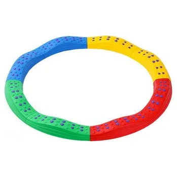 Dětské hřiště Balanční dráha RING – akupresurní, sada 4 ks, protiskluzná