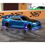 TURBO RACING 1/76 C64 DRIFT RC Car RTR (modrá metalíza) - expresní doprava