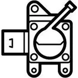 Čidlo, teplota výfukových plynů NRF 707550