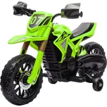 Elektrická dětská motorka s pohonem na 6V baterii | zelená