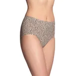 LAMA MIDI KALHOTKY L-POL5029MD Barva: beżowy/panterka, Velikost: XXL