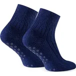 STEVEN PÁNSKÉ PONOŽKY 189 LAMBSWOOL ABS Barva: granatowy 005, Velikost: 41-43