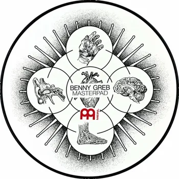 Bicí nástroj Meinl MPP-12-BG Tréninkový pad 12" (Jako nové)