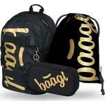 BAAGL 3 SET Skate Gold: batoh, penál a sáček