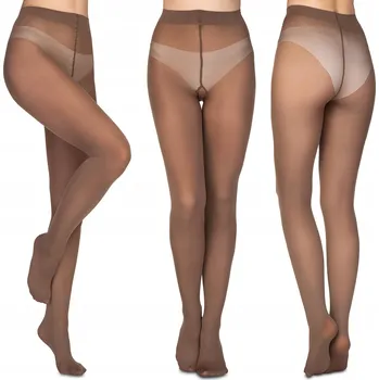 Podprsenka Hladké Punčocháče Annes 60den béžové Daino 01 velikost L