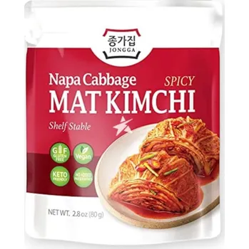 Jongga Nakládaná zelenina Kimchi 80g - pikantní
