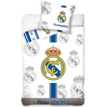 Povlečení Fotbalové Povlečení REAL MADRID White Royal