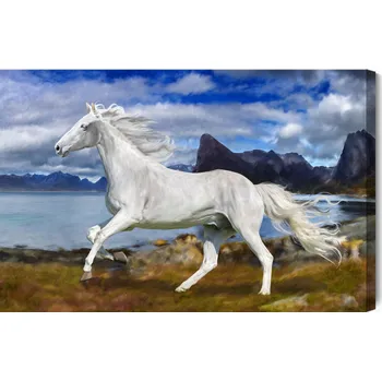 Obraz Obraz Na Plátně Kůň v Cvalu 90x60