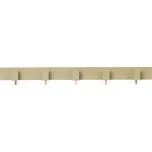 Nástěnný věšák ferm LIVING Lager Coat Rack 1104270761 béžová 12X