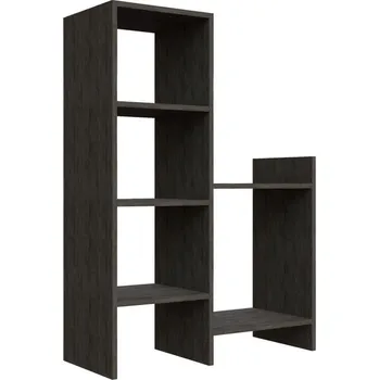 Botník Regál NA Boty Earl, tmavý dub, 85,6 cm, 120 cm, 35,6 cm