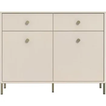 Ložnice Komoda Salvatrice, pískové barvy, 113,7 cm, 89,6 cm, 41,5 cm