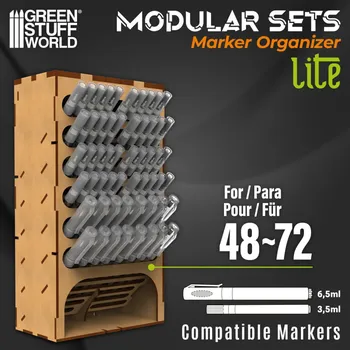 Plastikový model Modlular Vertical Marker Organizer – modulární organizér na fixy