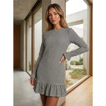 Dámské šaty Sinsay - Midi šaty - vícebarevná - 966EY-MLC - 966EY-MLC-L