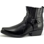 Selma westernové boty na motorku na koně 1025 black, velikost 45