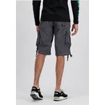 Alpha Industries Šortky Jet Short Šedá Regular Fit 36