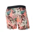 Boxerky Saxx Vibe Xtra BB Fly Hibiscus Jungle/Coral, XXL