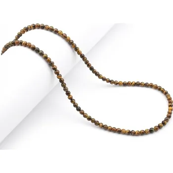 Souprava šperků B-TOP Pánský minimalistický náhrdelník z tygřího oka