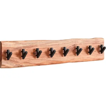 Věšák Nástěnná šatna akácie, barvy akácie