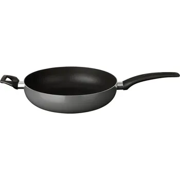 Pánev pánev P/V: 28/7 CM, šedá, černá, 7 cm