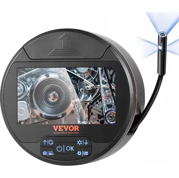 Endoskopická inspekční kamera s trojitým objektivem, 5 m, 4,3 palce