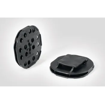 Organizace kabelů Držák vázacích pásek Tyčky, Přilepovací 13 mm široké pásky 50 mm 47 mm barva Černá HellermannTyton