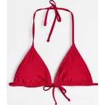 Sinsay - Trojúhelníkový horní díl bikin zavazovaný za krkem - červená - 414GU-33X - 414GU-33X-XS