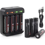 Soshine C01 nabíječka + 8x AA 1,5V 3300…