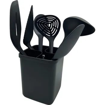 Sada Optimum + stojan | 6 ks Tupperware Barva: Černá