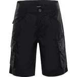 Dětské bavlněné kraťasy ALPINE PRO URTO černá 140-146