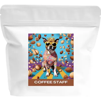 Káva COFFEE STAFF Master blend Brazil - Guatemala zrnková kava 250g