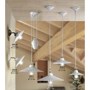 FLAVIA keramická závěsná lampa 2224.2