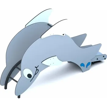 Hra na zahradu Playground System Herní sestava s nerezovou skluzavkou Delfín