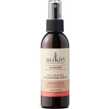 Stylingový přípravek Sukin Sukin, VOLUMISING, Stylingový sprej pro přidání objemu, 125 ml