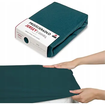 Prostěradlo Prostěradlo 120x200 Měkká Bavlna Jersey s Gumou GAJA