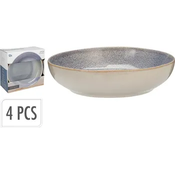 Talíř EXCELLENT HOUSEWARE Talíř hluboký sada 4 ks pr. 23 cm modrá KO-Q07000100