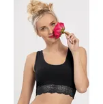 KEY BAMBUSOVÝ TOP LBT 111 Barva: černá, Velikost: XL