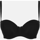 ESOTIQ & HENDERSON PUSH UP PODPRSENKA RAFF 23446 BARDOTKA Barva: černá, Velikost: 70B
