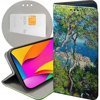 Pouzdro na mobilní telefon Flipové pouzdro Hello Case pro Xiaomi Redmi 7, zelené