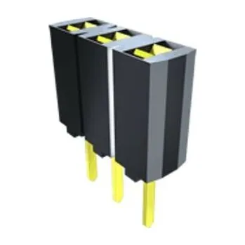Elektrický konektor Patice PCB, řada: SSA, rozteč: 2.54mm, počet kontaktů: 20, počet řad: 1, Průchozí otvor Cenově výhodná zásuvková lišta