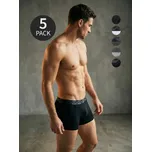 Sinsay - Bavlněné boxerky, 5 balení - vícebarevná - 211GW-MLC - 211GW-MLC-XS