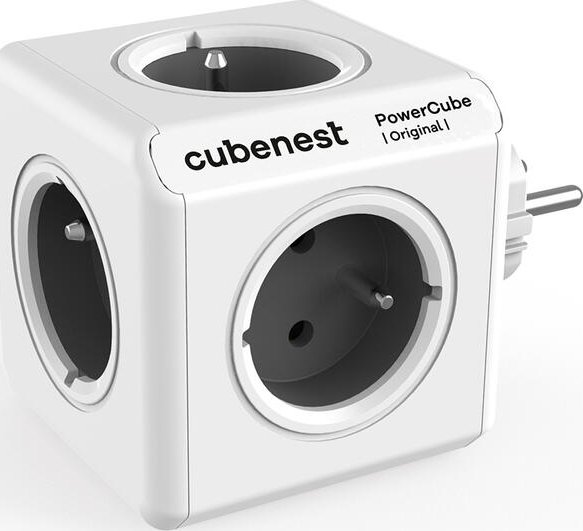Rozbočovač Cubenest PowerCube Original šedá
