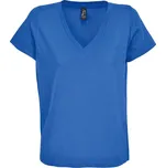 SOLs Dámské volné tričko s výstřihem do V Regent Velikost: XL, Barva: královská modrá