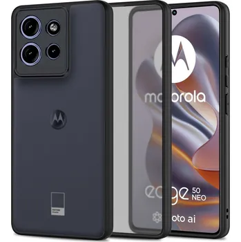 Pouzdro na mobilní telefon Zadní Kryt Tech-protect pro Motorola Edge 50 Neo Ultra Hybrid, bezbarvý